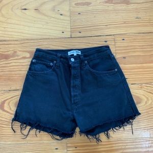 Re/done high waisted shorts like new size 26
